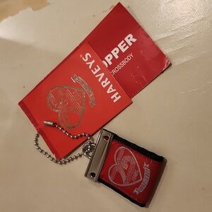 Harveys Seatbelt 25 years hang tag black